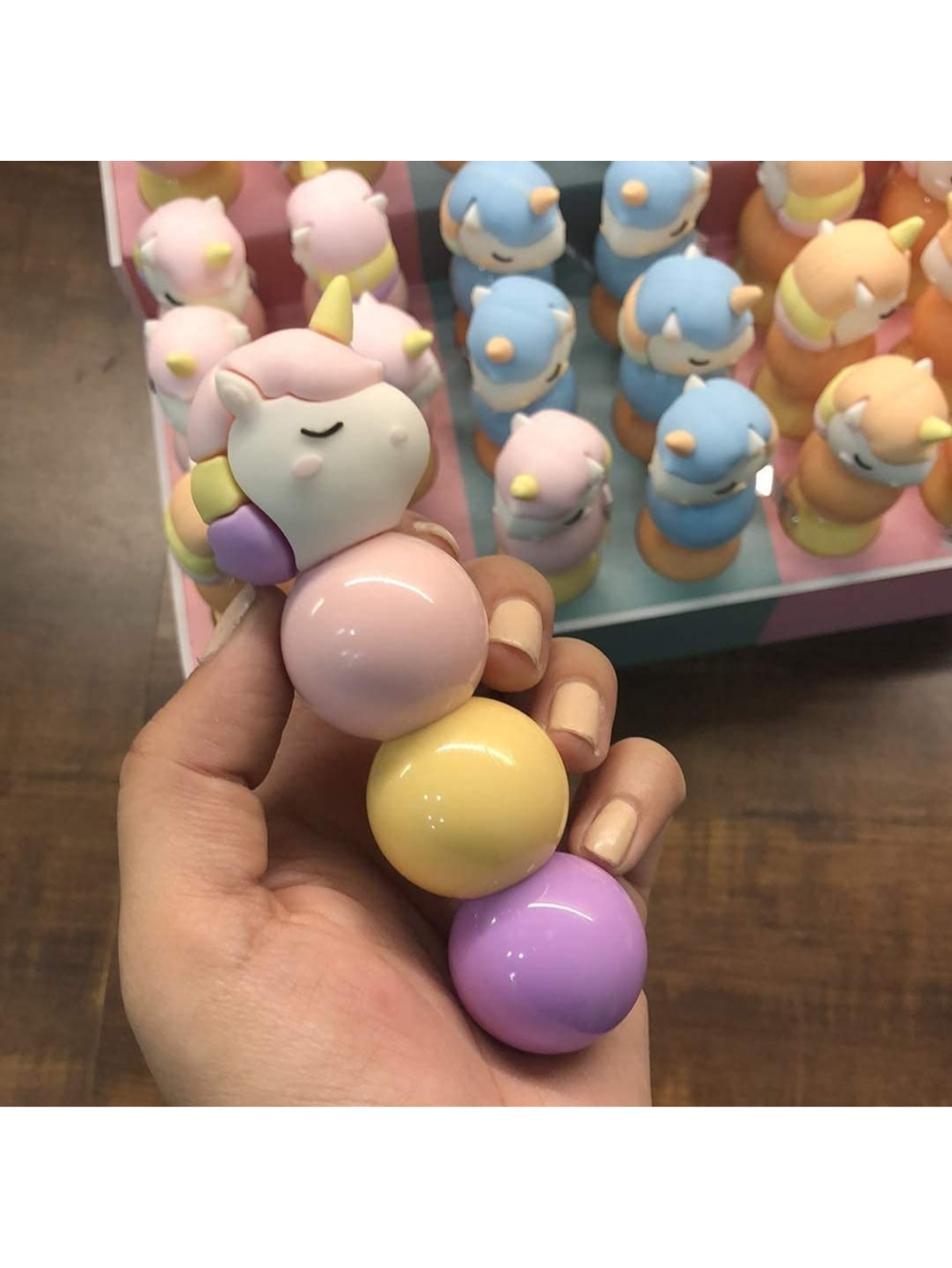 Unicorn Bubble Shape Highlighter (Set of 3 Colours) - Image 2