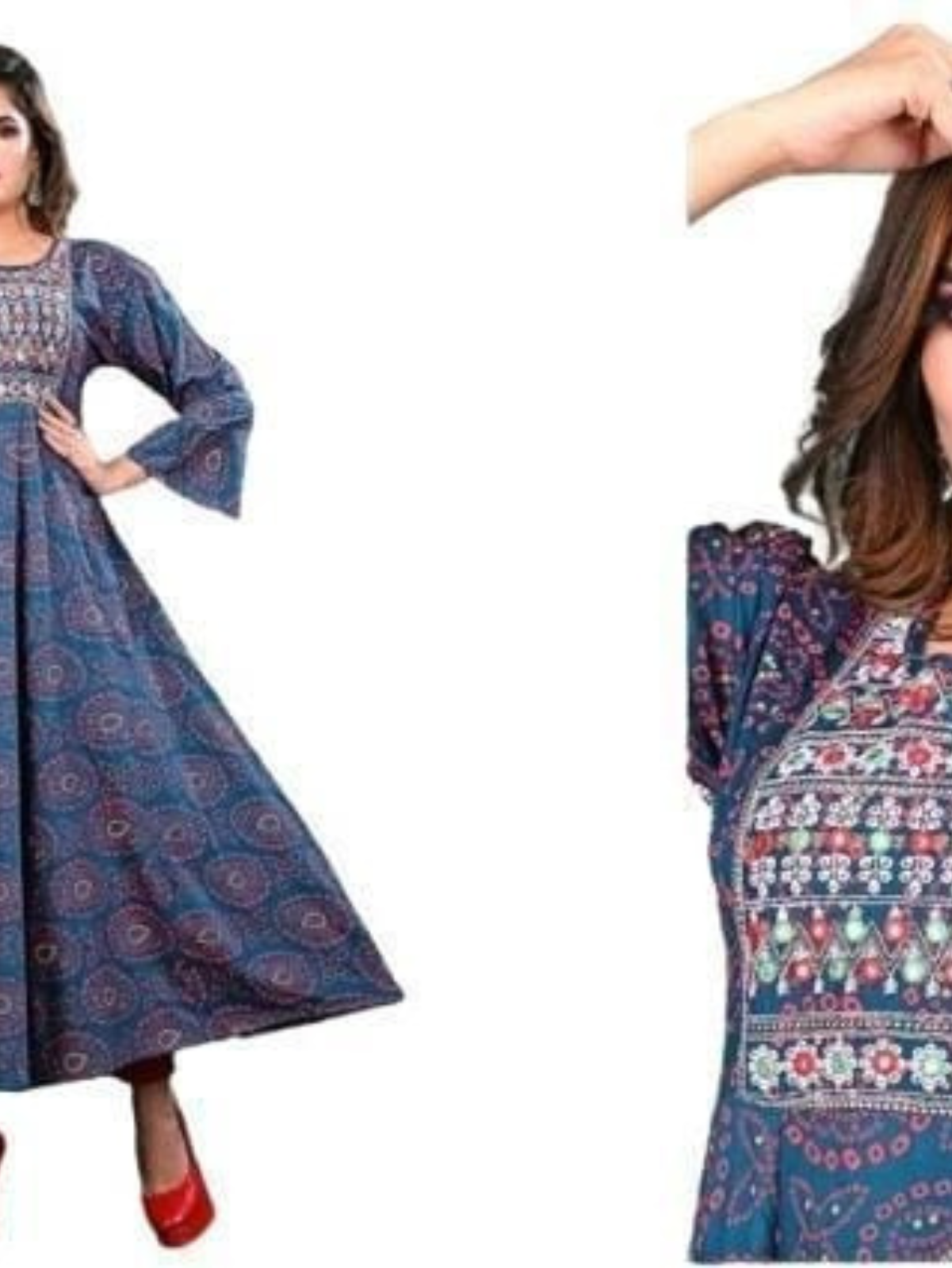Anarkali Printed Kurti