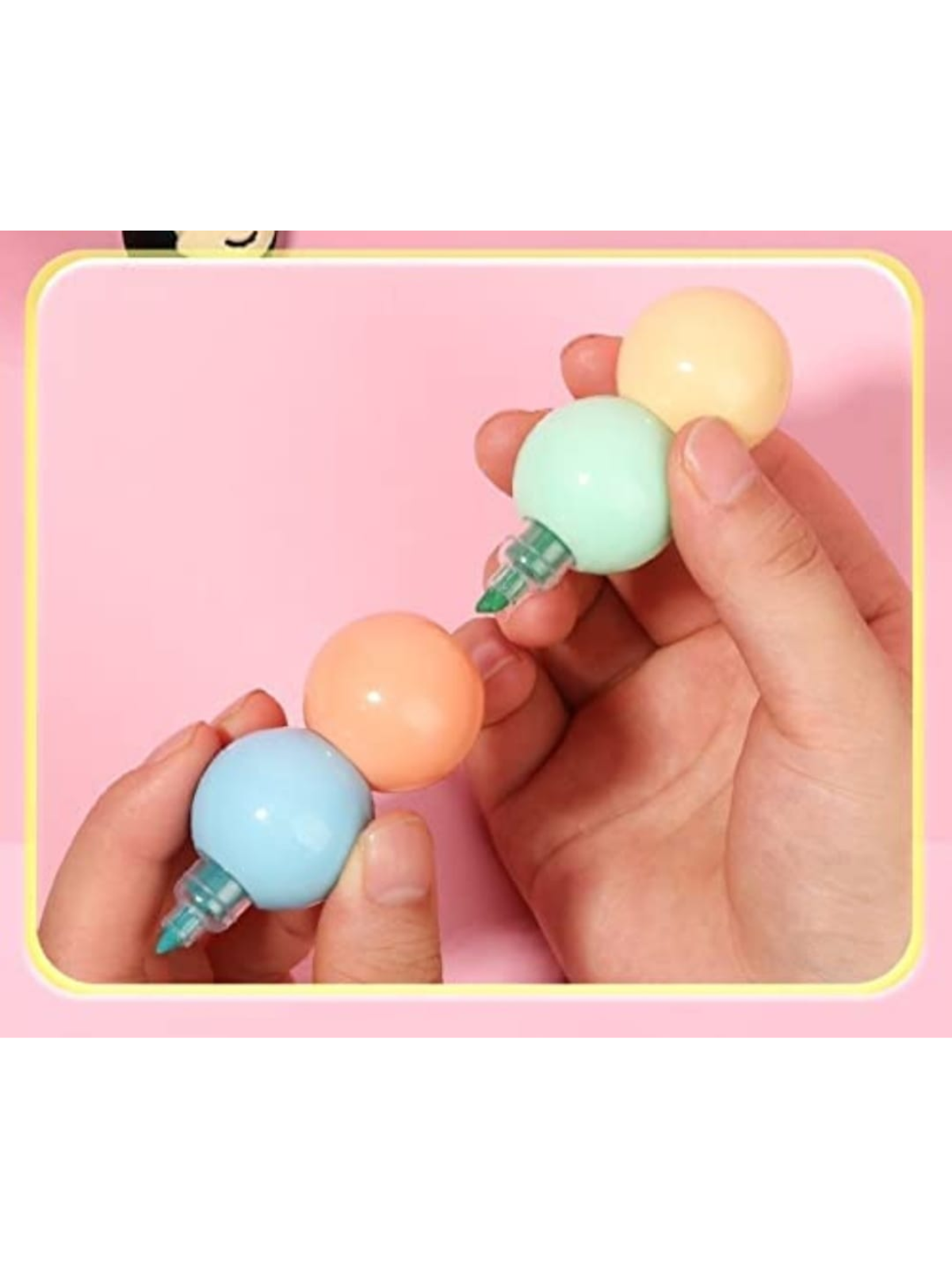 Unicorn Bubble Shape Highlighter (Set of 3 Colours) - Image 3