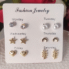Monday to Saturday Earring (Pack of 6 Earrings)