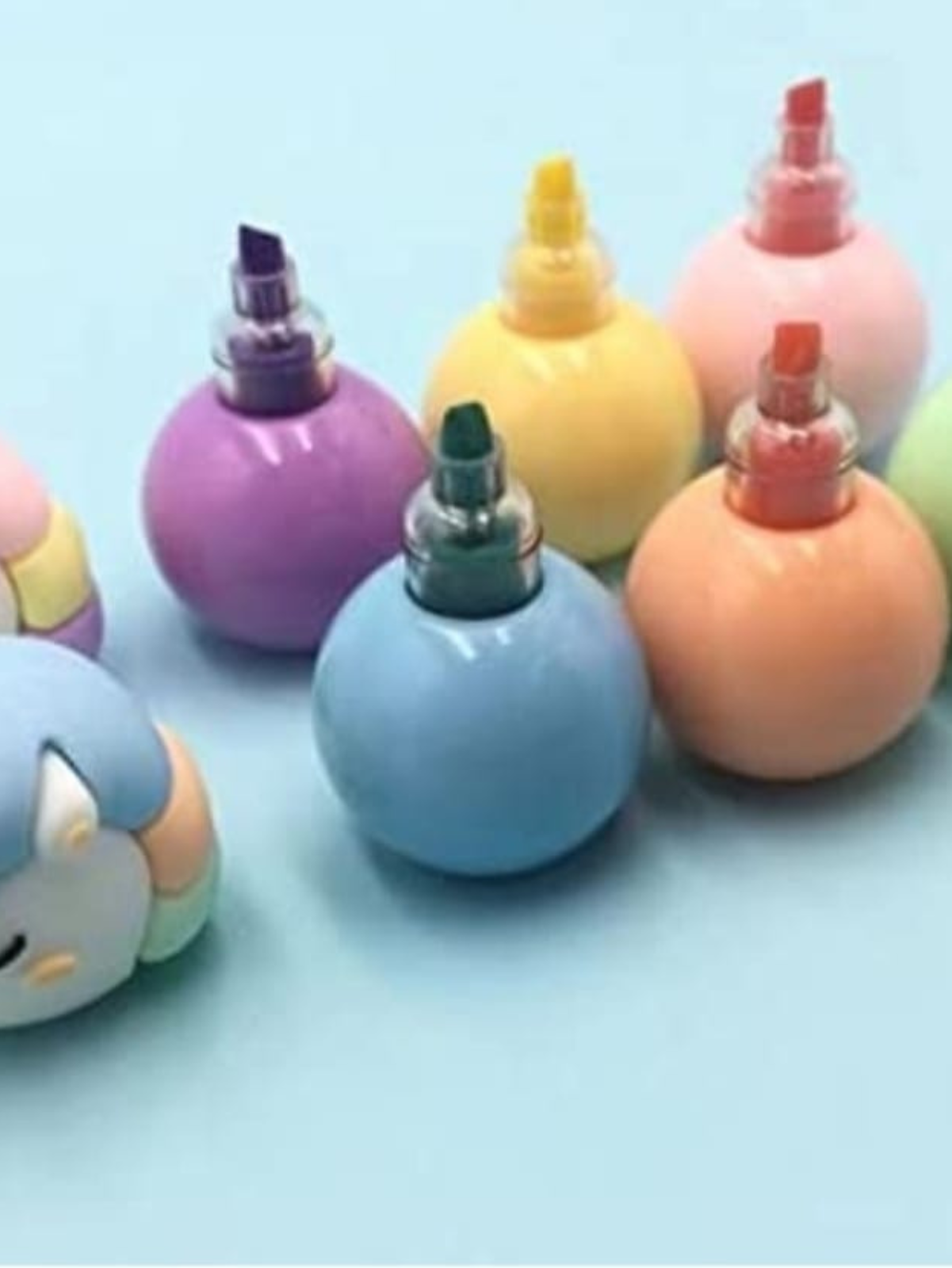 Unicorn Bubble Shape Highlighter (Set of 3 Colours)