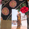 Bandhani Printed Saree (Saree with Unstitched Blouse)