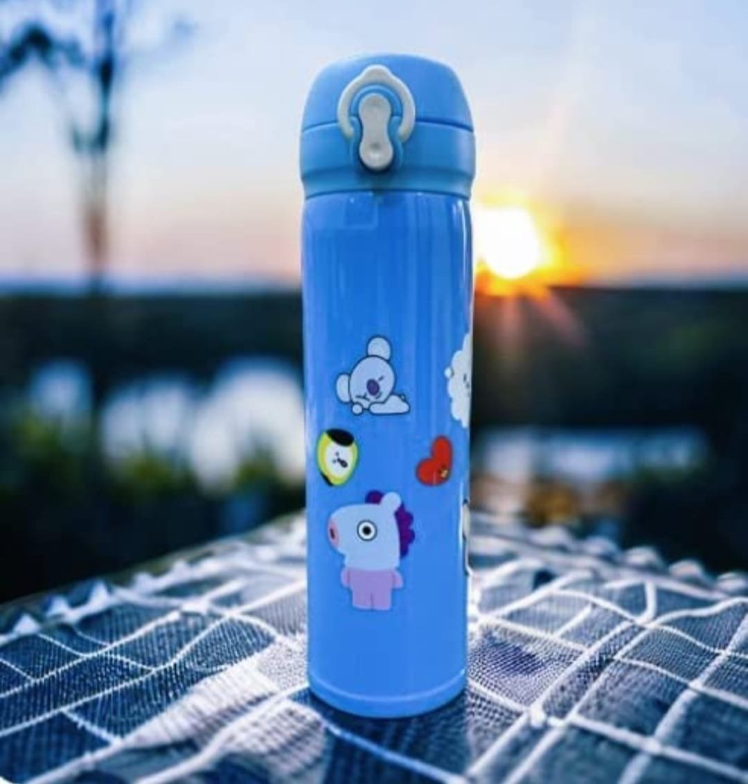 Stainless Steel BTS Flask Bottle - Image 2
