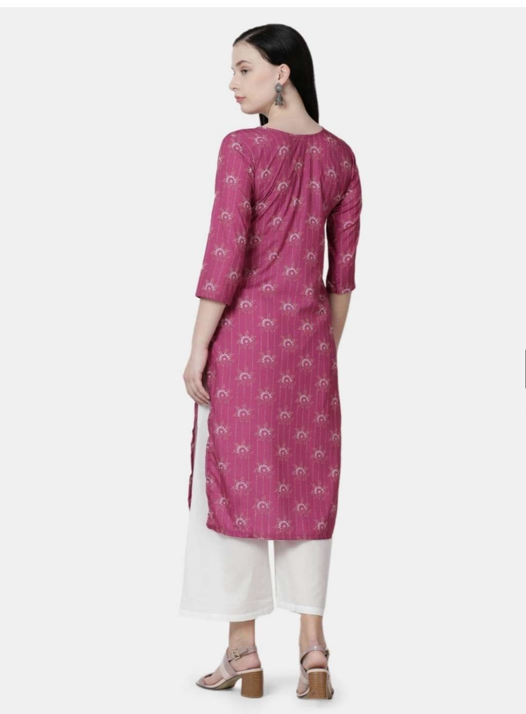 Gulabi Printed Kurti - Image 2