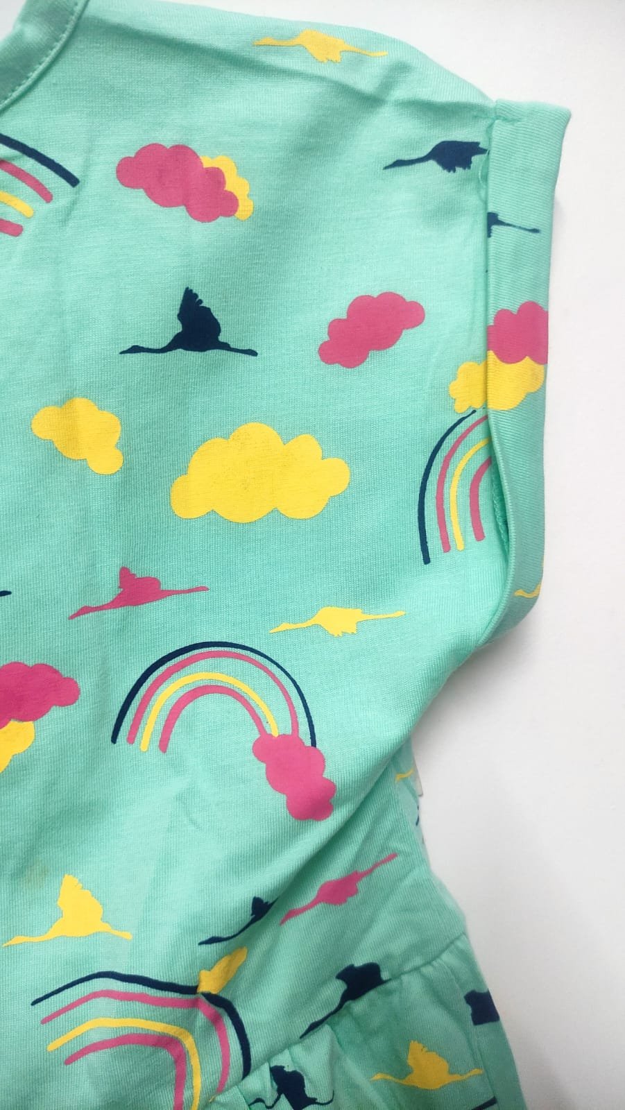 Shravya Passion Kids Cotton Round Neck Casual Dress for Girls - Image 5