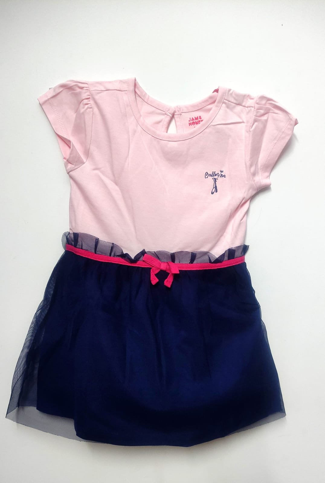 Shravya Passion Kids Cotton Round Neck Casual Dress for Girls - Image 3