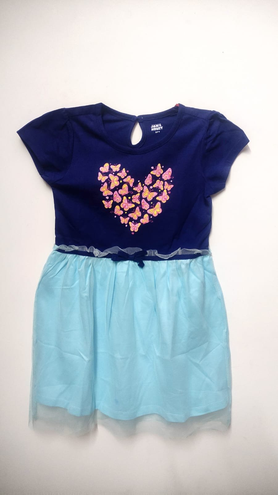 Shravya Passion Kids Cotton Round Neck Casual Dress for Girls - Image 2