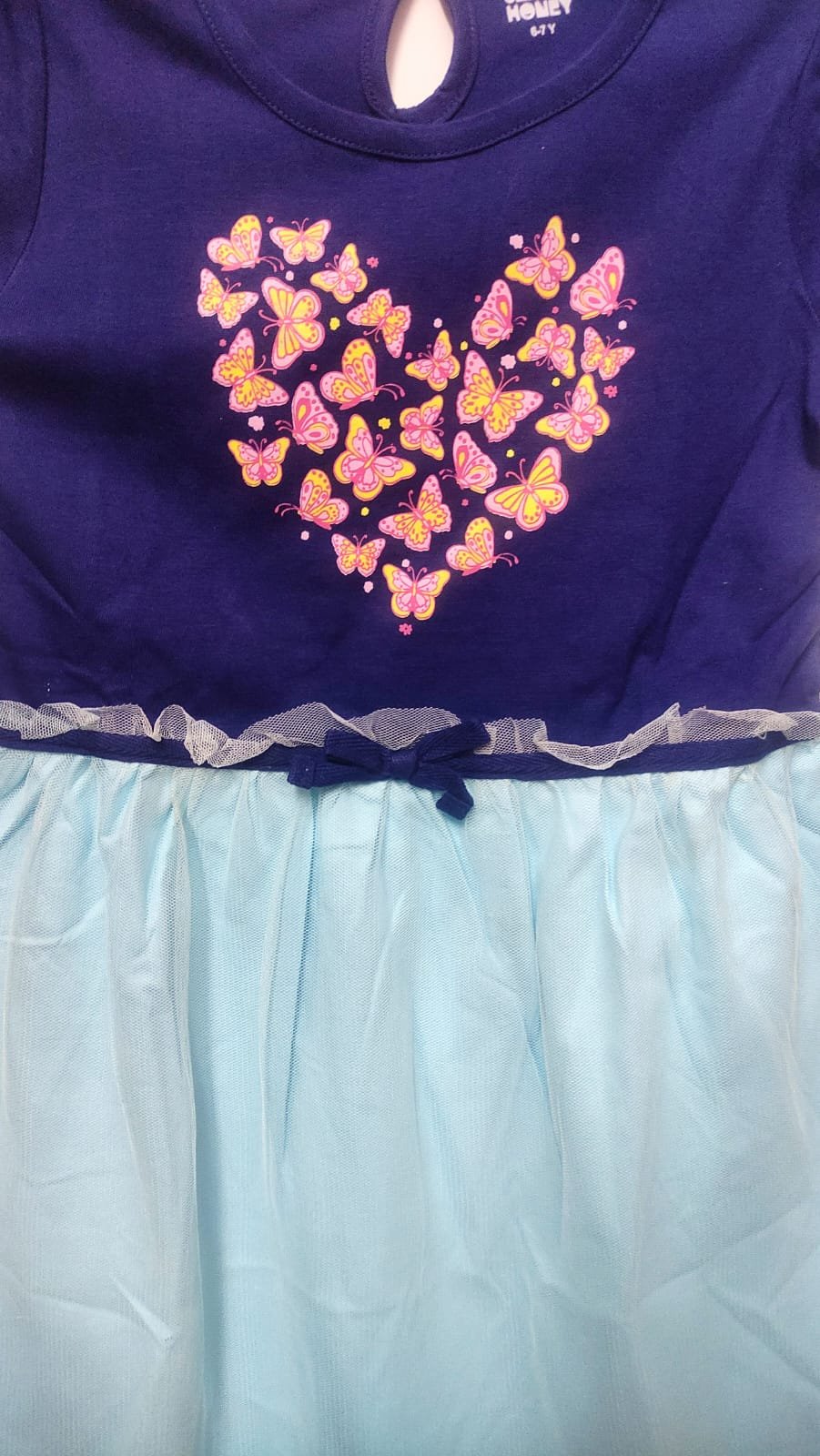 Shravya Passion Kids Cotton Round Neck Casual Dress for Girls - Image 5