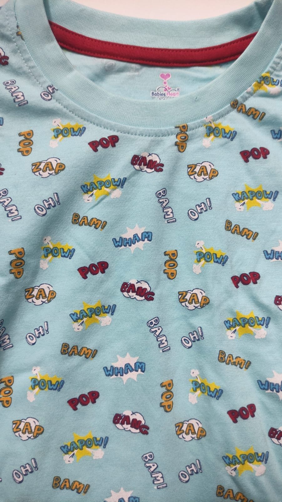 Shravya Passion Kids Cotton Printed Round Neck Full Sleeve T Shirt & Full Pant for Boys & Girls - Image 6