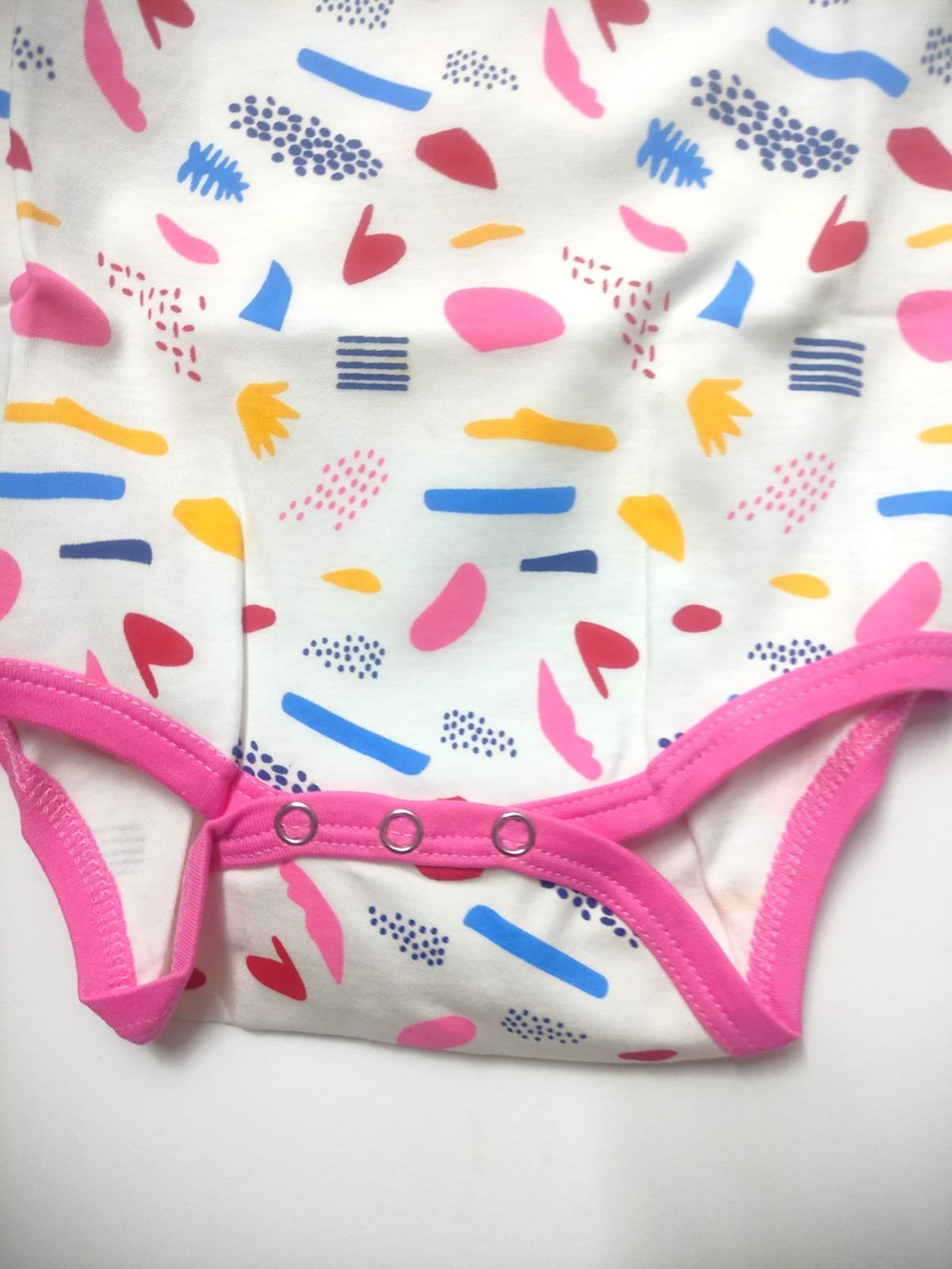 Shravya Passion Kids Cotton Baby Romper Bodysuit Short Sleeve Soft & Comfortable for Boys & Girls Pack of 2 - Image 5