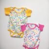 Shravya Passion  Kids Cotton Baby Romper Bodysuit Short Sleeve Soft & Comfortable for Boys & Girls Pack of 2