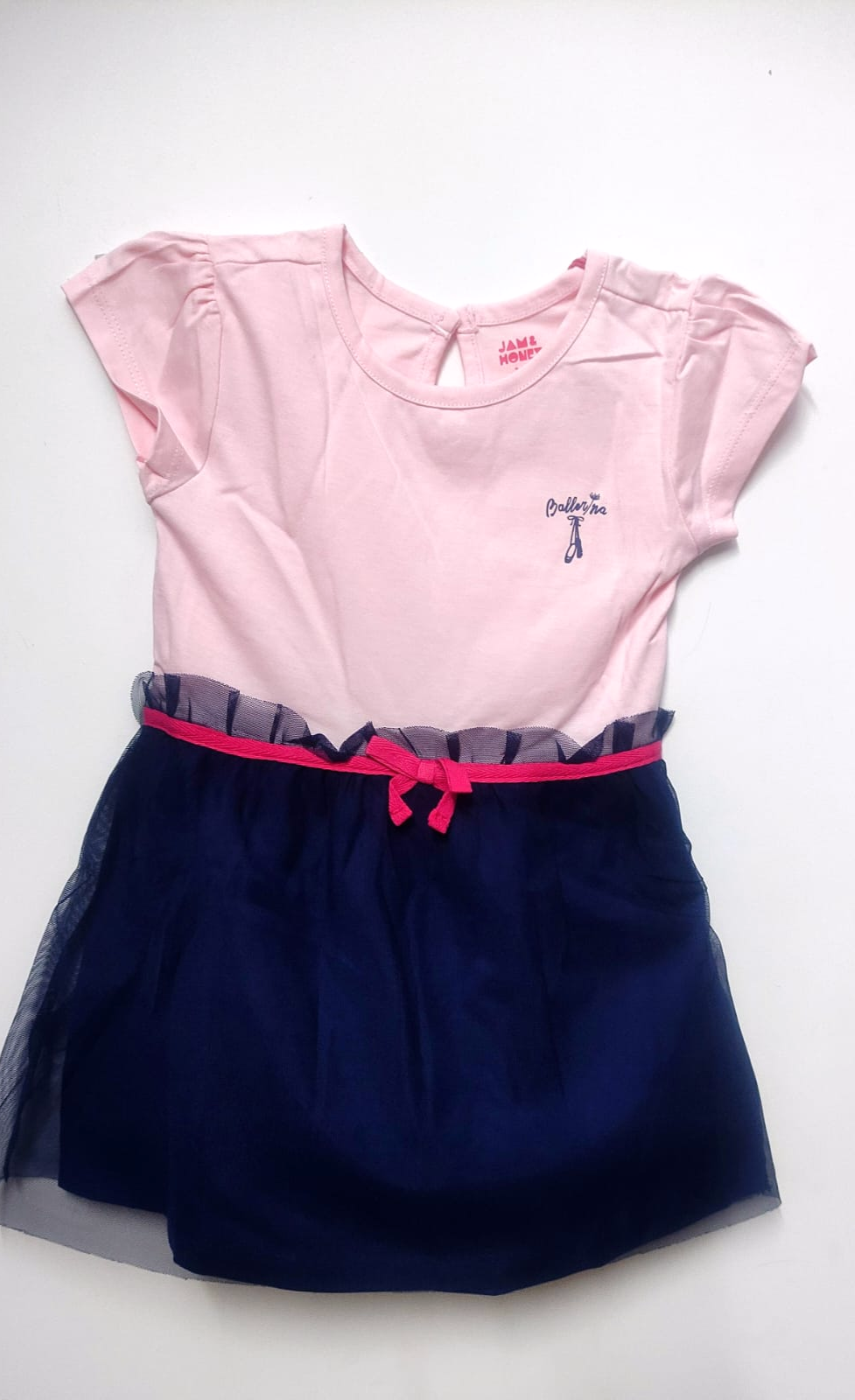 Shravya Passion Kids Cotton Round Neck Casual Dress for Girls