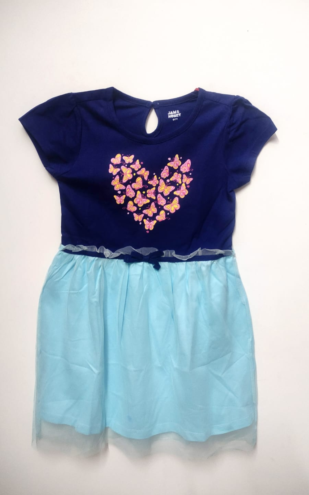 Shravya Passion Kids Cotton Round Neck Casual Dress for Girls