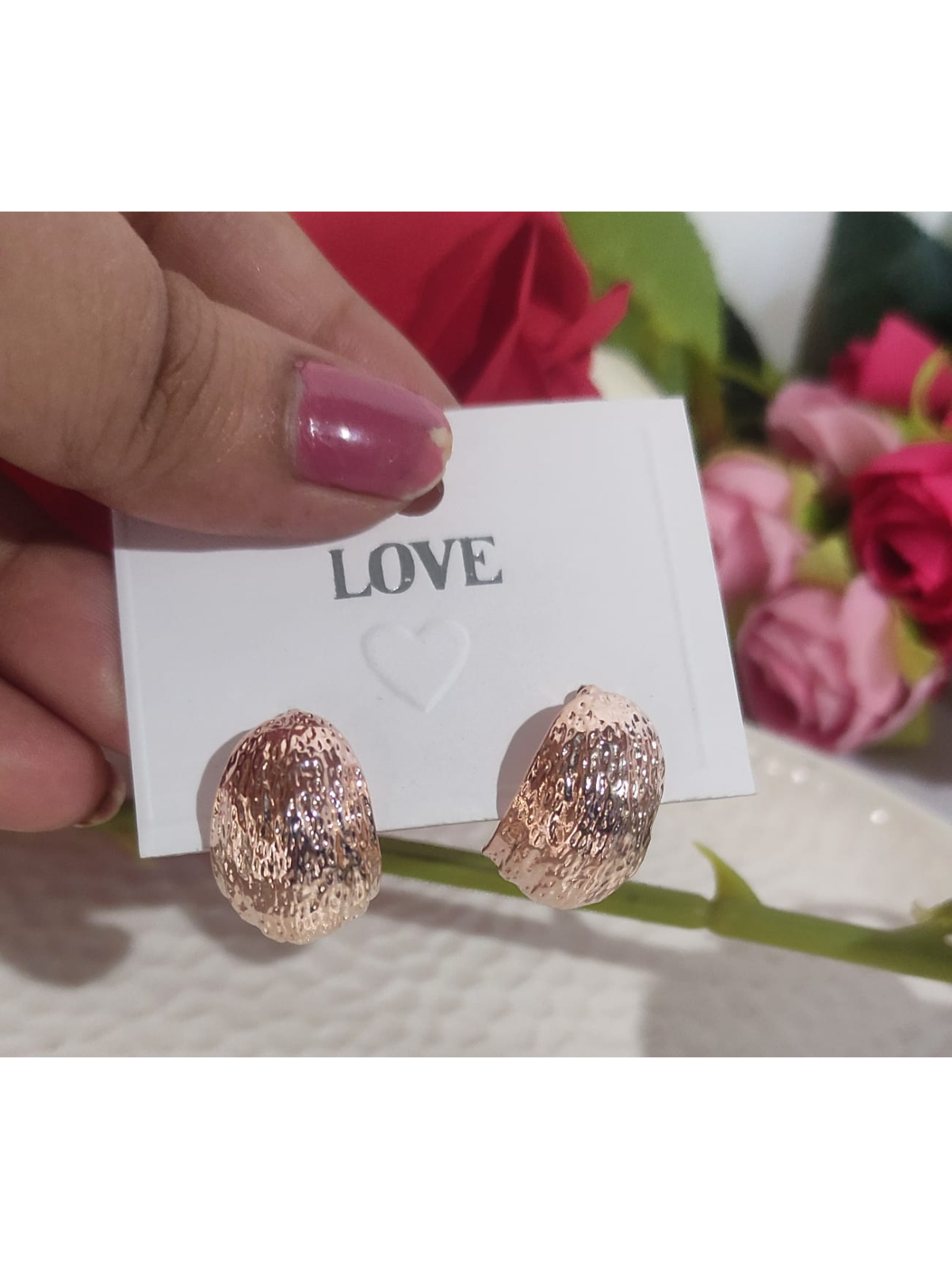 Curve Stud Earring - Image 8