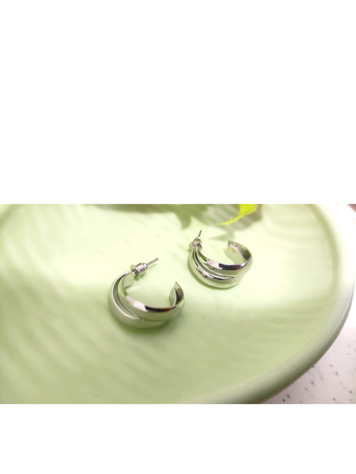 Quirky Hoop Earring - Image 4