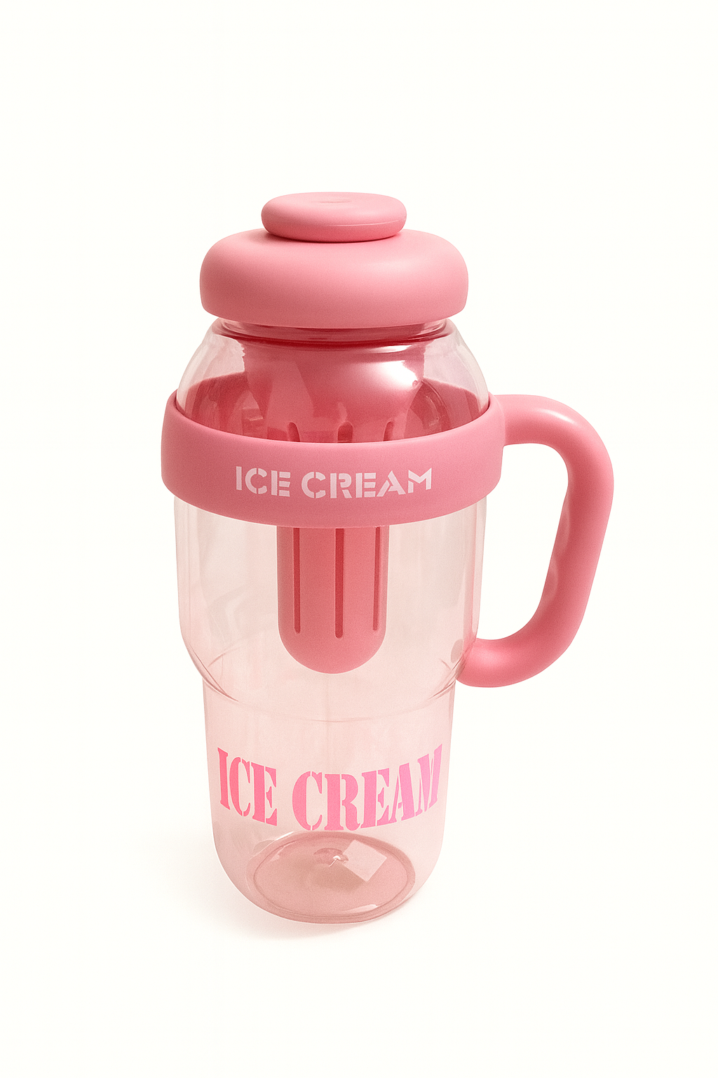 Colorful Ice Bottle with Straw - Image 5