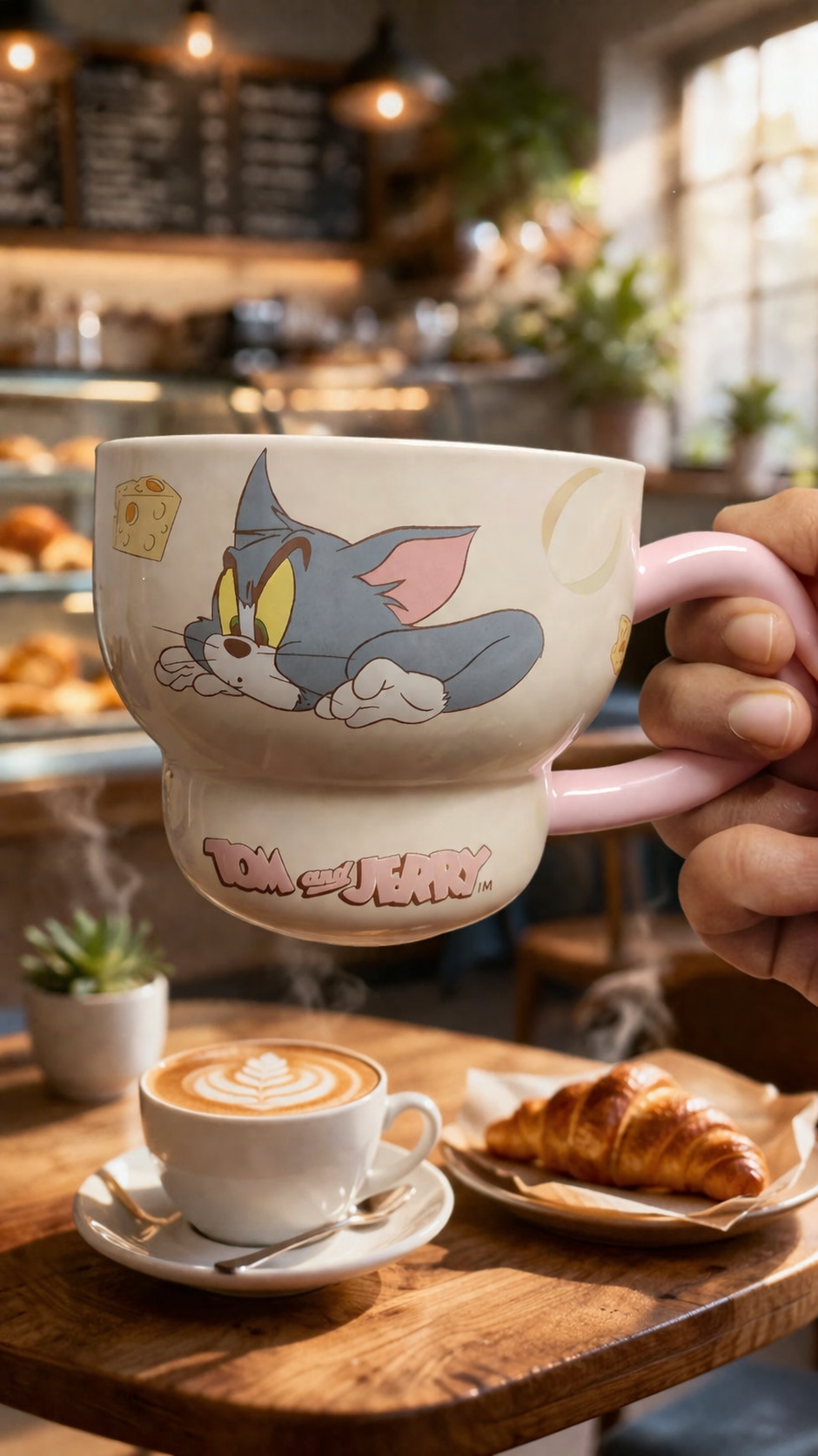 Tom & Jerry Ceramic Mug - Image 2