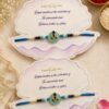 Premium Ganesha Rakhi for Brother with Roli Tikka