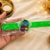 Bal Krishna Kids Silicone Rakhi with LED Light | Adjustable Cartoon Wrist Rakhi for Brother with Roli Tikka| Raksha Bandhan Gift