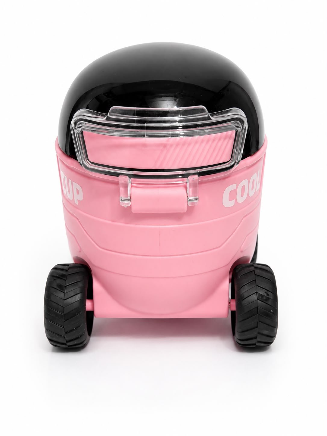 Kids Toy Truck design Sipper Water Bottle with Wheels, Leakproof Flip Straw Lid & Carry Strap for School, Travel & Outdoor Use - Image 6