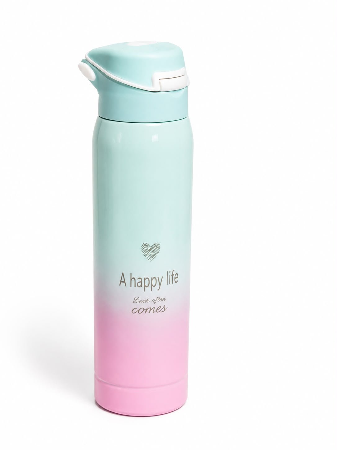 Stainless Steel Sipper Insulated Water Bottle with Leakproof Flip-Top Lid, Double Wall Flask,500 Ml - Image 5