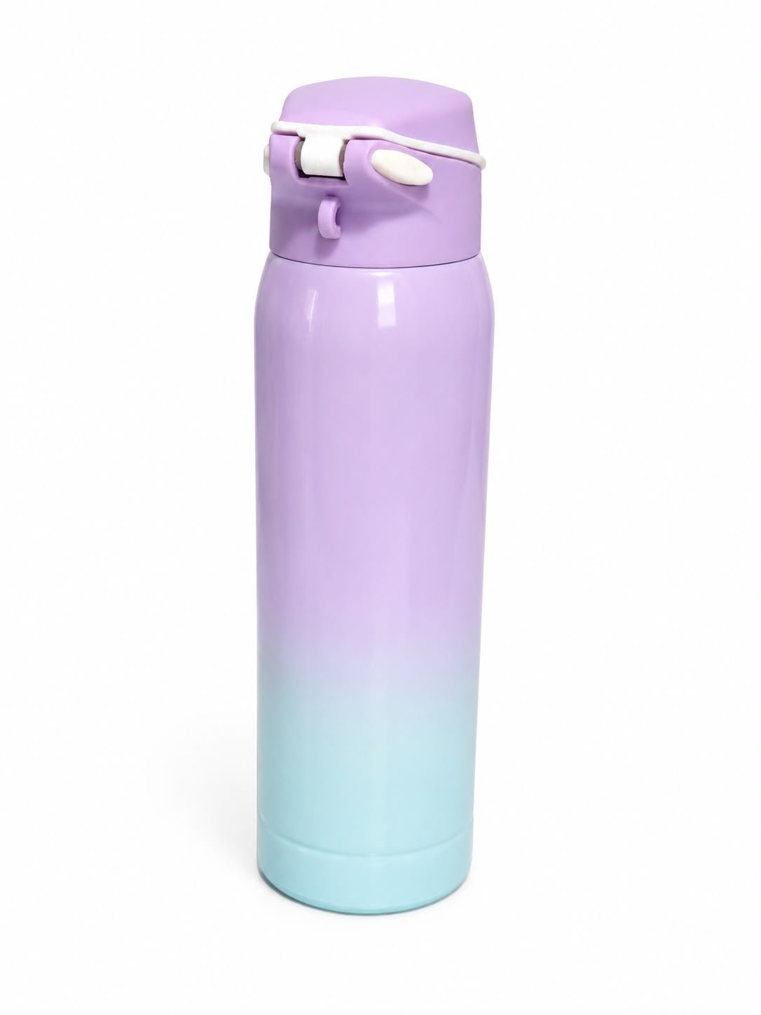 Stainless Steel Sipper Insulated Water Bottle with Leakproof Flip-Top Lid, Double Wall Flask,500 Ml - Image 8