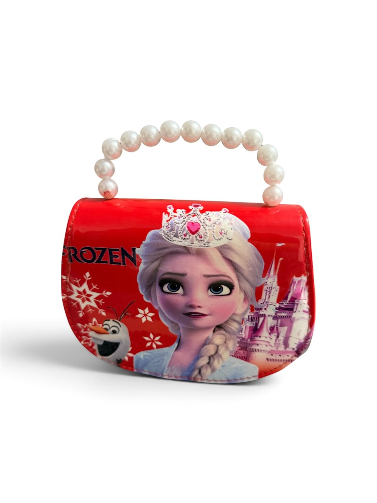 Cute Printed Pearl Handle Mini Handbag for Girls & Kids, Small Fashion Sling Purse with Pearl Handle - Image 17