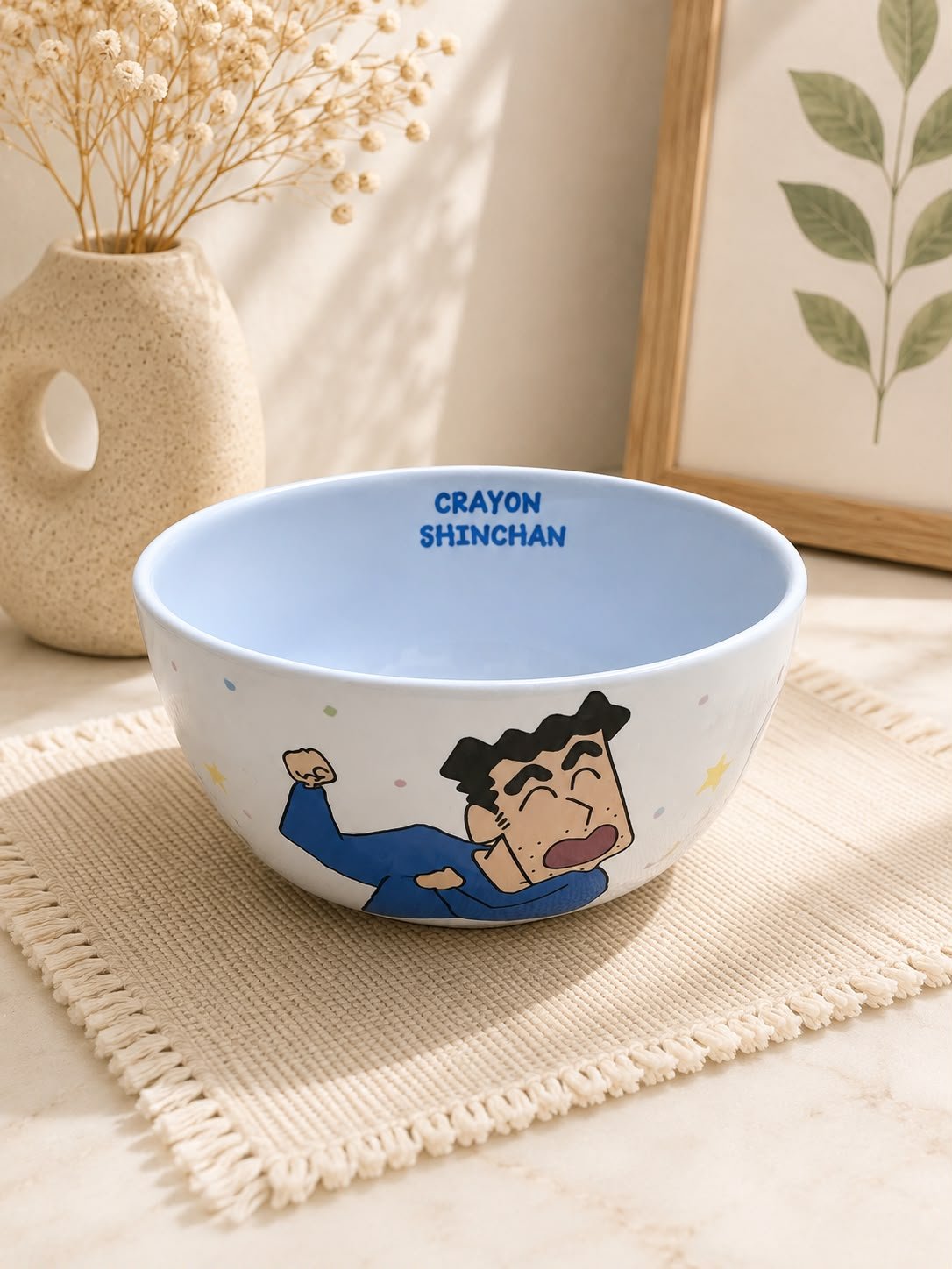 Shinchan Cartoon Printed Ceramic Bowl for Kids & Family – Colorful Serving & Eating Bowls - Image 5