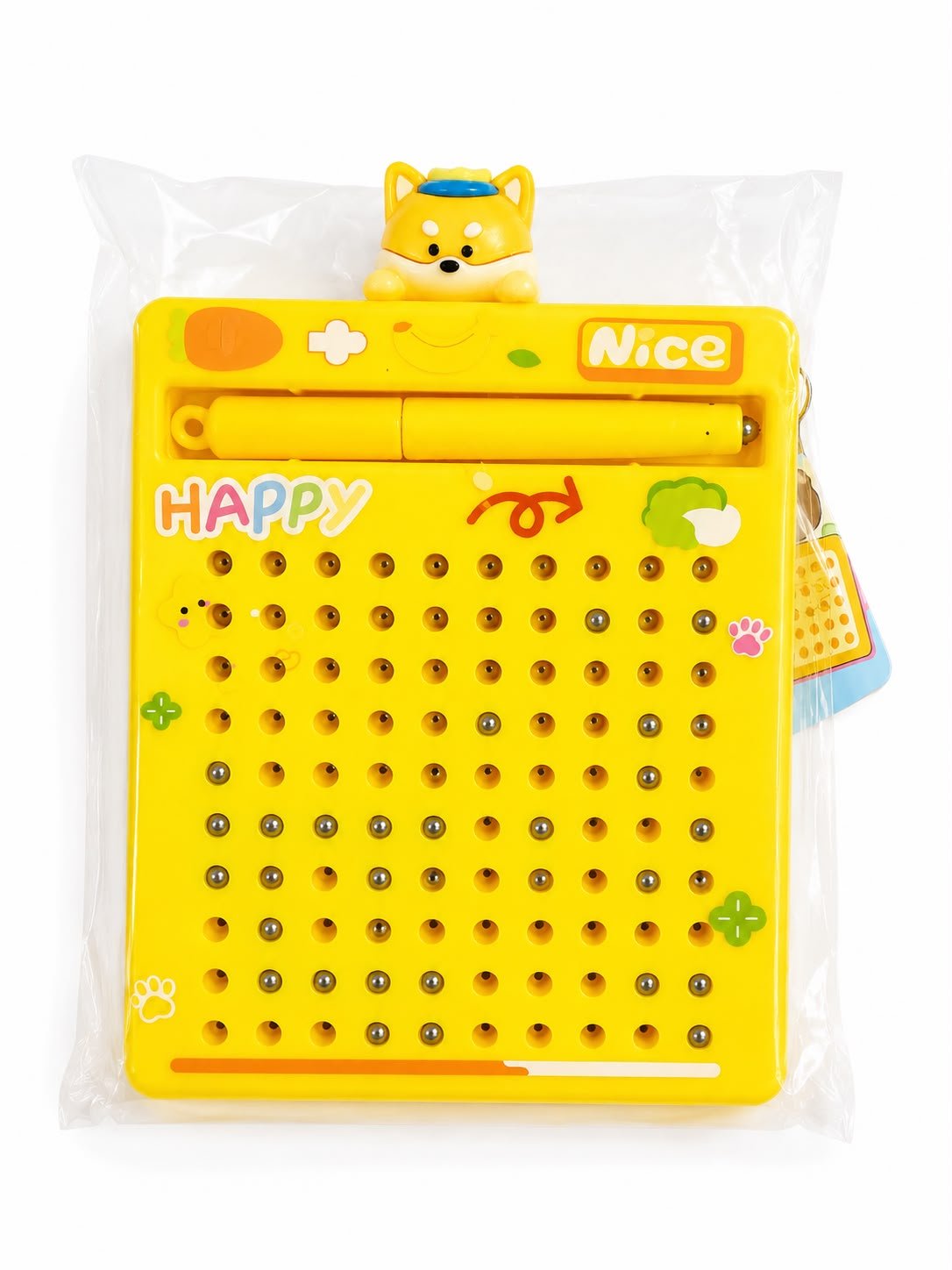 Kids Magnetic Dot Drawing Board with Stylus Pen, Reusable Doodle & Writing Board, Creative Drawing Toy for Children - Image 9