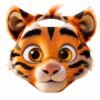 Kids 3D Animal Face Drawing Book – Cute Cartoon Sketch & Activity Book for Children