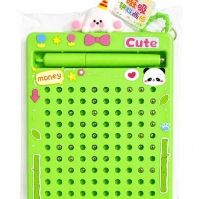 Kids Magnetic Dot Drawing Board with Stylus Pen, Reusable Doodle & Writing Board, Creative Drawing Toy for Children
