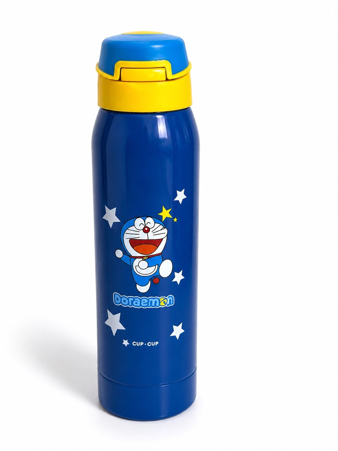 Kids Stainless Steel Sipper Insulated Water Bottle with One-Touch Flip Lock Lid