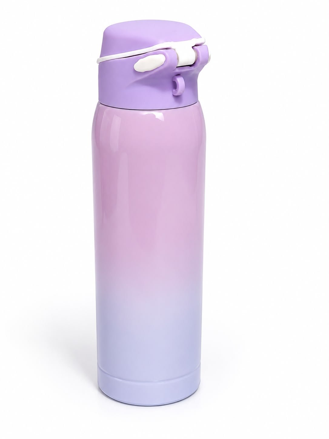 Stainless Steel Sipper Insulated Water Bottle with Leakproof Flip-Top Lid, Double Wall Flask,500 Ml - Image 3