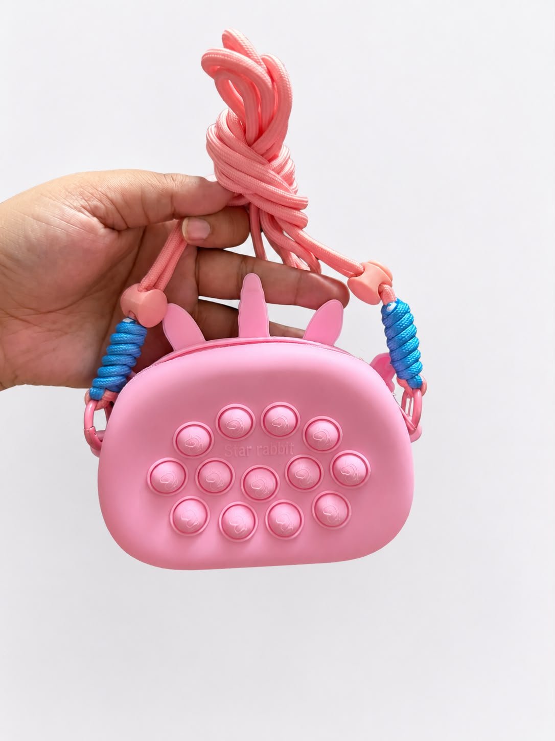 Kids Camera Shape Unicorn Sling Bag for Girls with Hair Comb,Keychain & Mirror included – Cute Cartoon Crossbody Shoulder Bag with Adjustable Rope Strap - Image 3