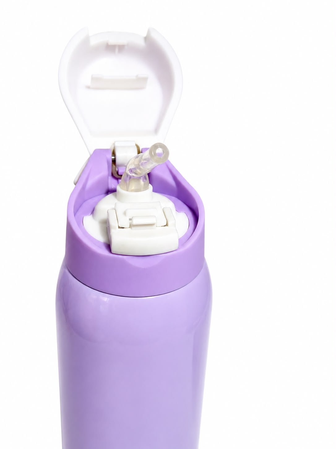 Stainless Steel Sipper Insulated Water Bottle with Leakproof Flip-Top Lid, Double Wall Flask,500 Ml - Image 4