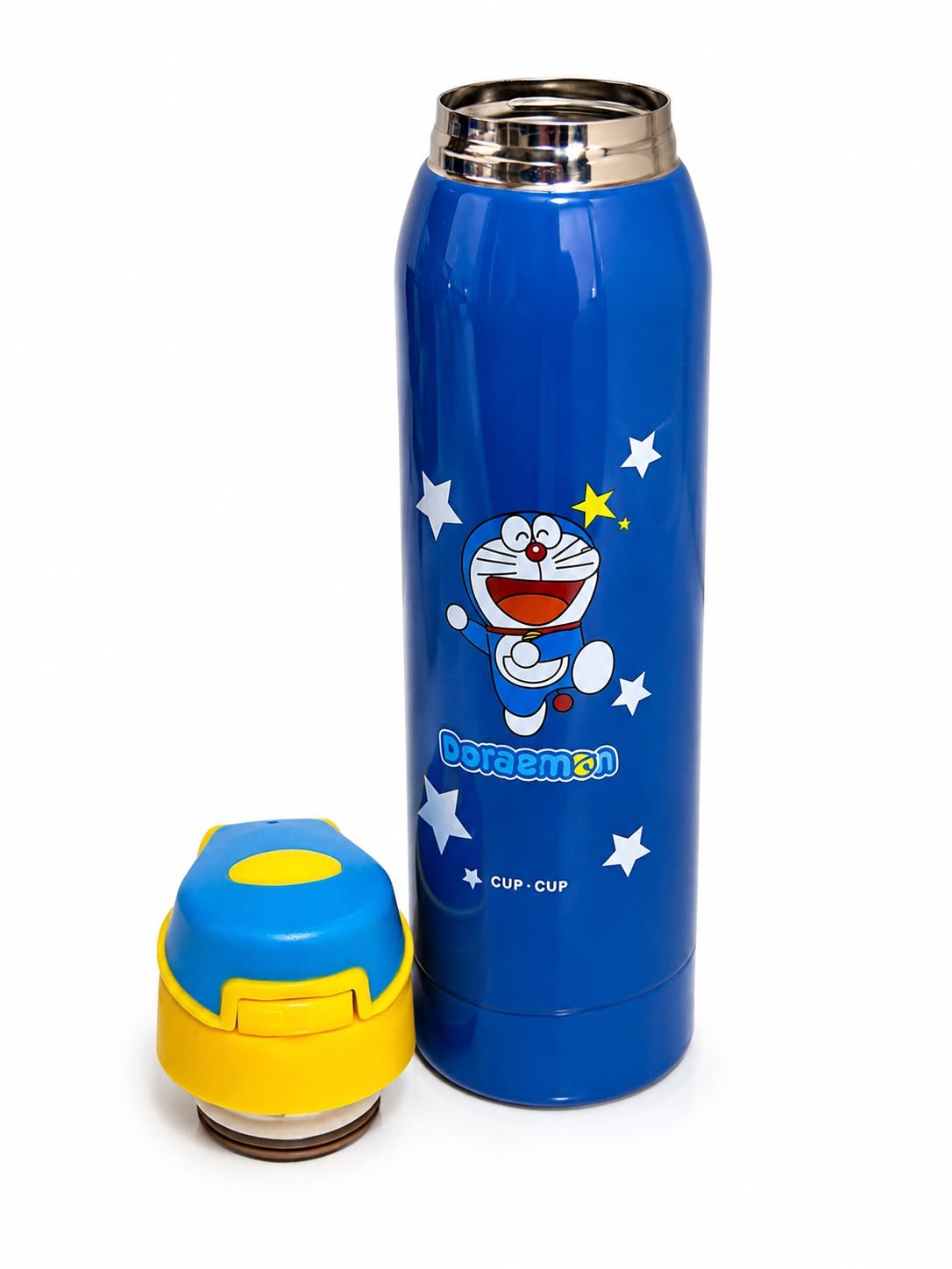 Kids Stainless Steel Sipper Insulated Water Bottle with One-Touch Flip Lock Lid - Image 4